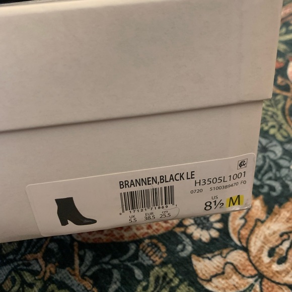 Vince Brannen Black Leather Booties - Picture 5 of 5